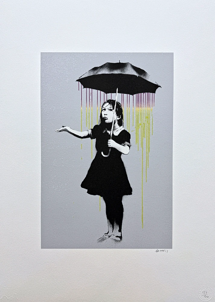 Banksy - Nola 131/150 - číslovaná edice s certifikátem, 50x70cm