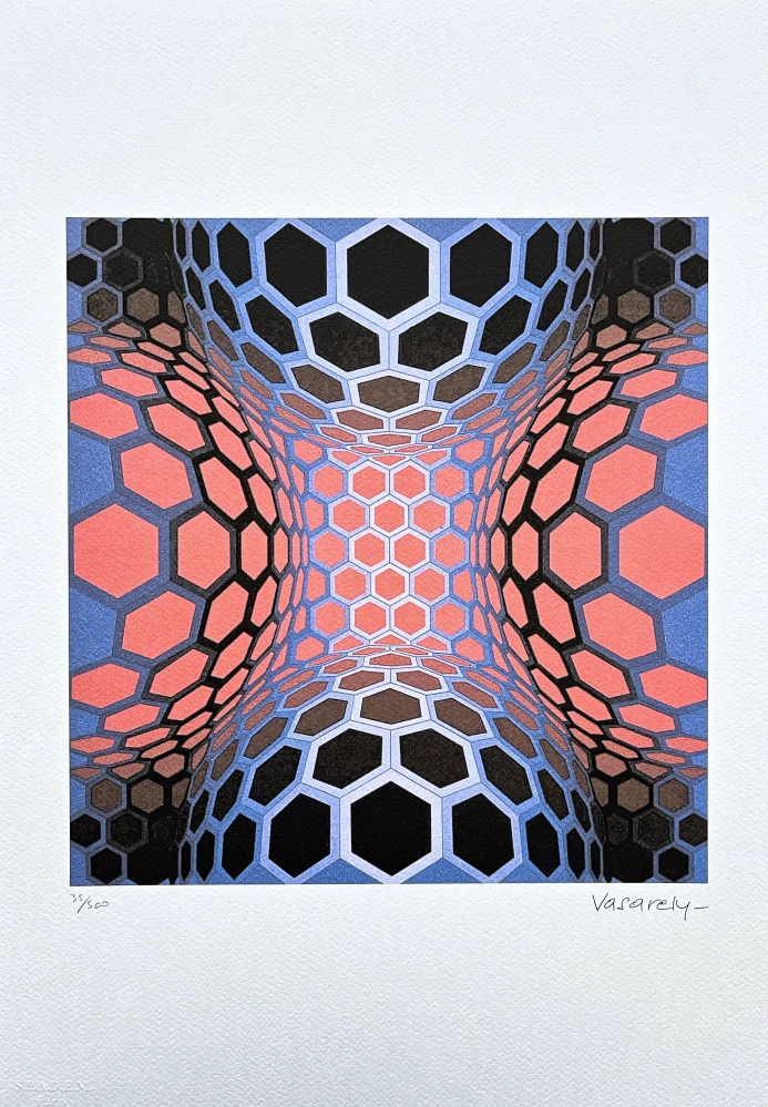 Victor Vasarely - Pillango - limitovaná edice s certifikátem
