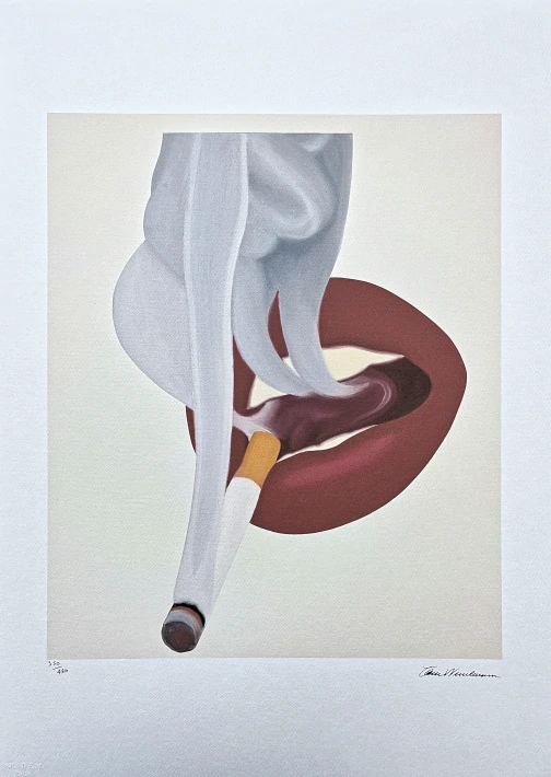 Tom Wesselmann - Smoker II - signováno, limitovaná edice x/450