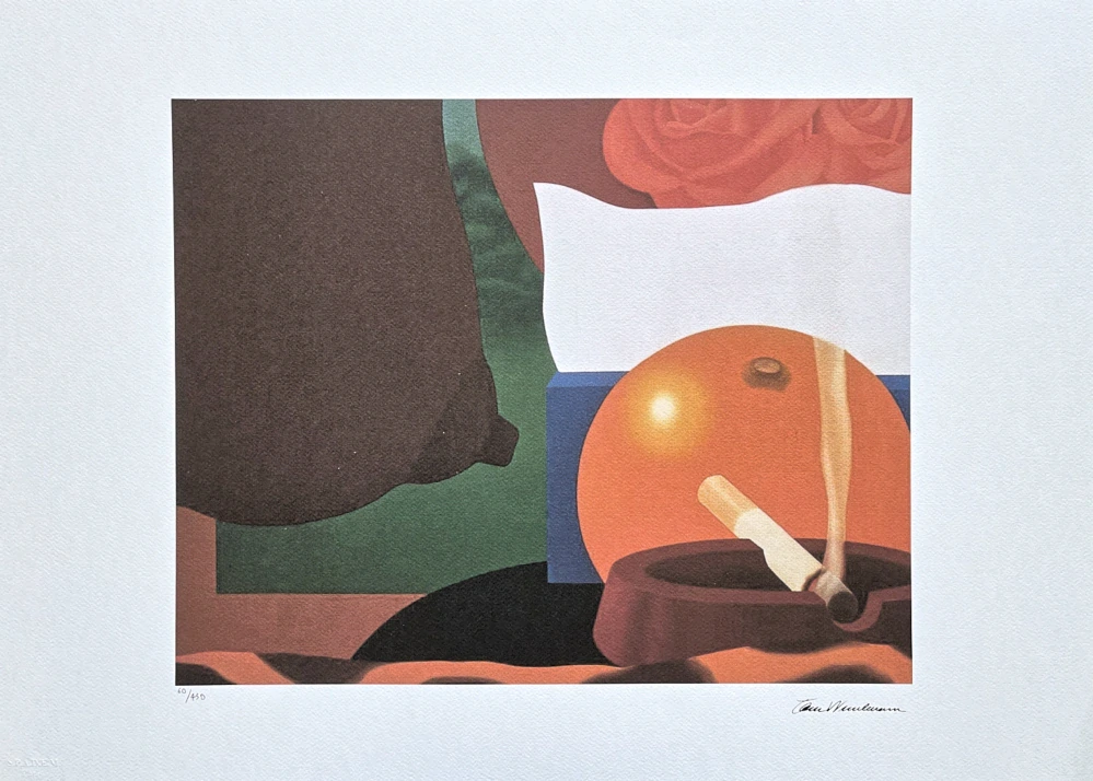 Tom Wesselmann - Cigarette I - signováno, limitovaná edice 60/450