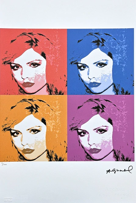 Andy Warhol - 4x Debbie Harry x/100 - edice Leo Castelli s certifikátem