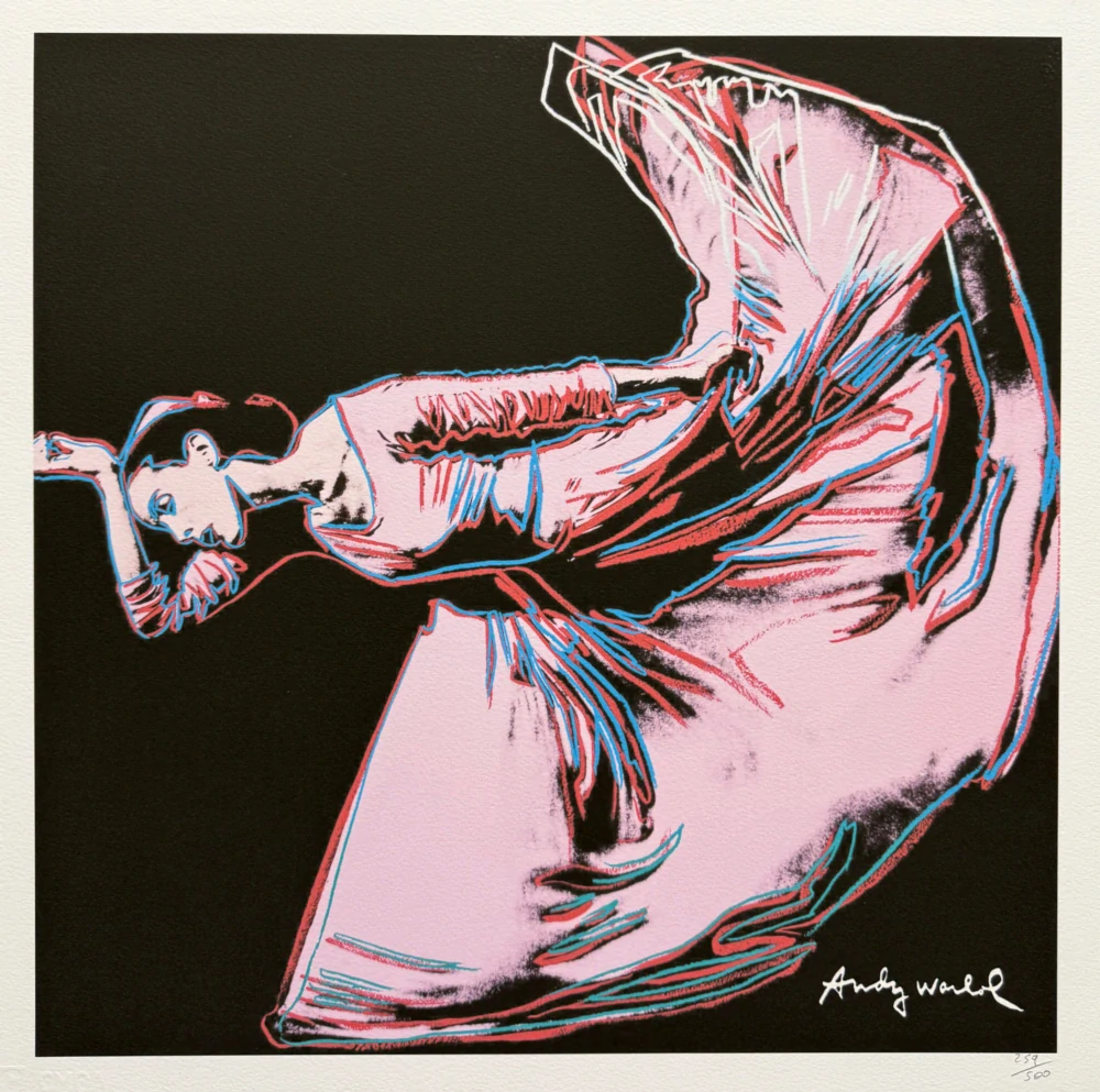 Andy Warhol - Letter to the World 259/500 - signováno, 50x50cm, limitovaná edice CMOA s certifikátem