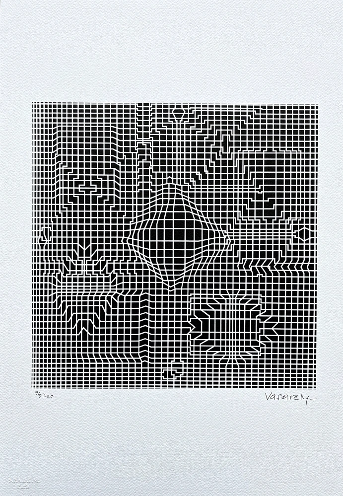Victor Vasarely - Biadan - limitovaná edice s certifikátem