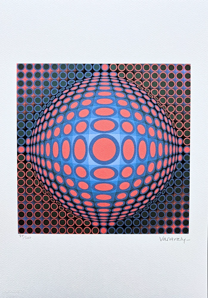 Victor Vasarely - Vega - limitovaná edice s certifikátem