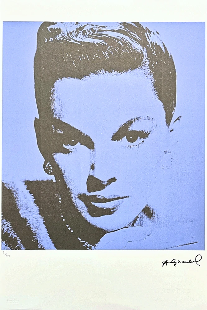 Andy Warhol - Judy Garland 72/100 - edice Leo Castelli s certifikátem