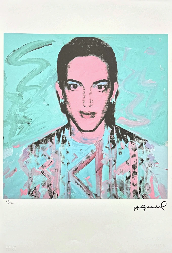 Andy Warhol - Katie Jonas 63/100 - edice Leo Castelli s certifikátem