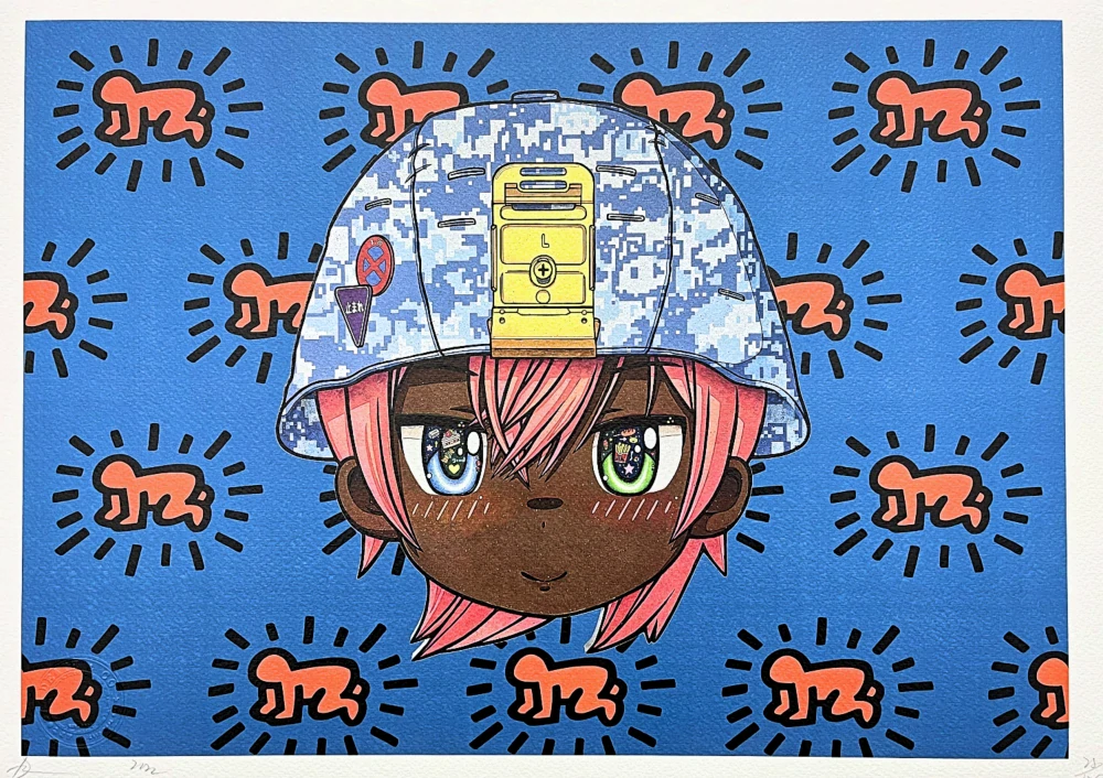 Death NYC - Anime boy a baby - limitovaná edice s certifikátem