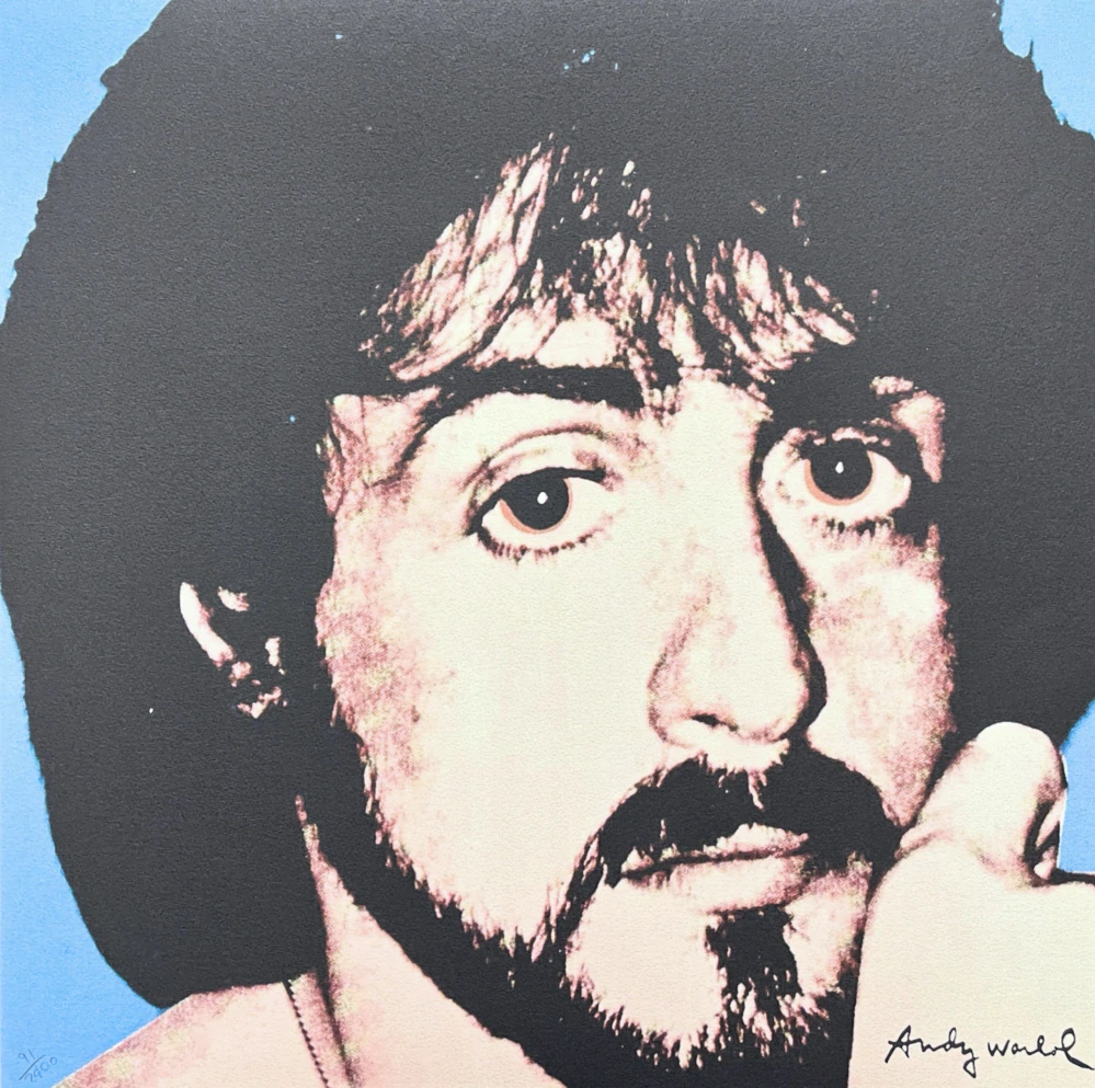 Andy Warhol - Sylvester Stallone x/2400 - 60x60 cm, limitovaná edice CMOA s certifikátem