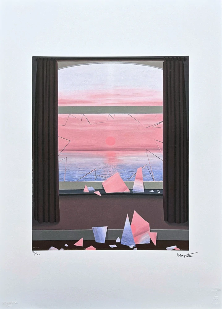 René Magritte - Le Monde Des Images x/100 - limitovaná edice, 50x70cm