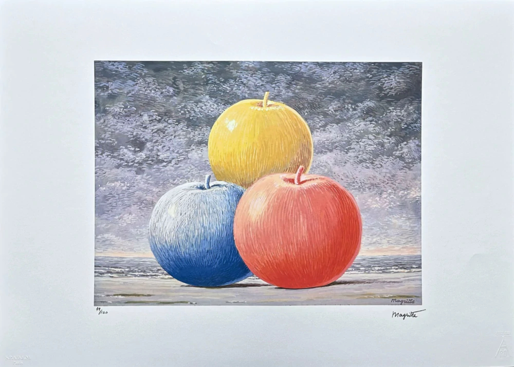 René Magritte - Le Chant d'Amour x/100 - limitovaná edice, 70x50cm