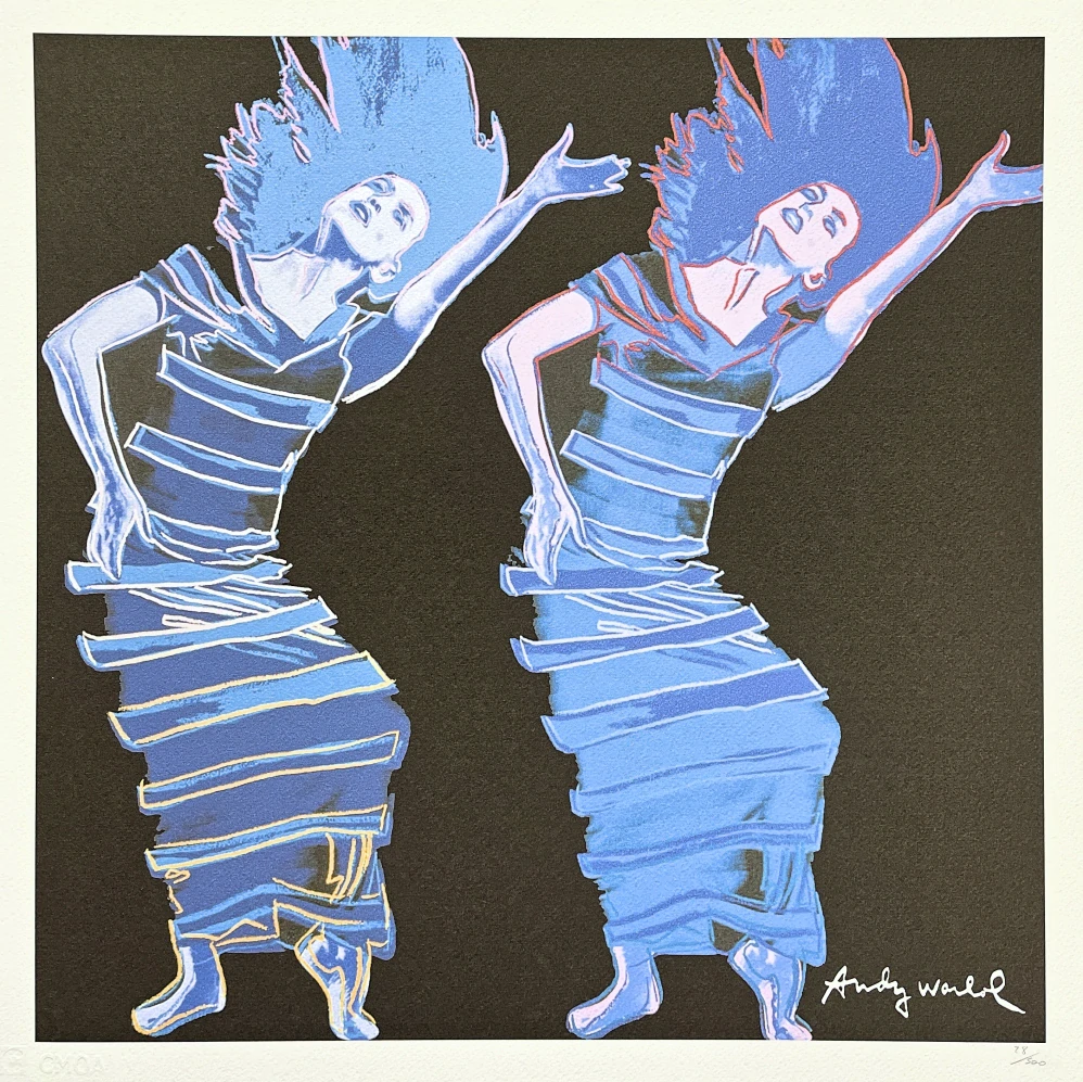 Andy Warhol - Martha Graham x/500 - signováno, 50x50cm, limitovaná edice CMOA s certifikátem