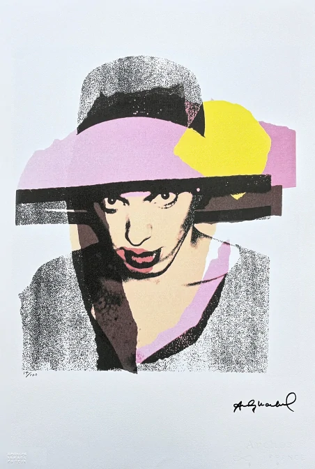 Andy Warhol - Ladies and gentleman II 130 14/100 - edice Leo Castelli s certifikátem