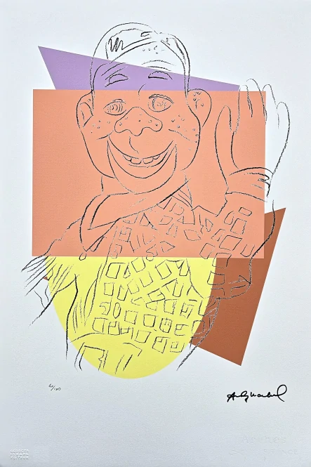Andy Warhol - Howdy Doody 40/100 - edice Leo Castelli s certifikátem