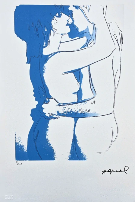 Andy Warhol - Love: One plate x/100 - edice Leo Castelli s certifikátem