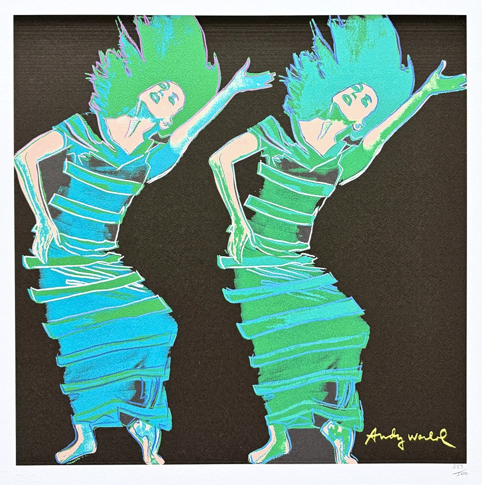 Andy Warhol - Martha Graham 253/500 - signováno, 50x50cm, limitovaná edice CMOA s certifikátem