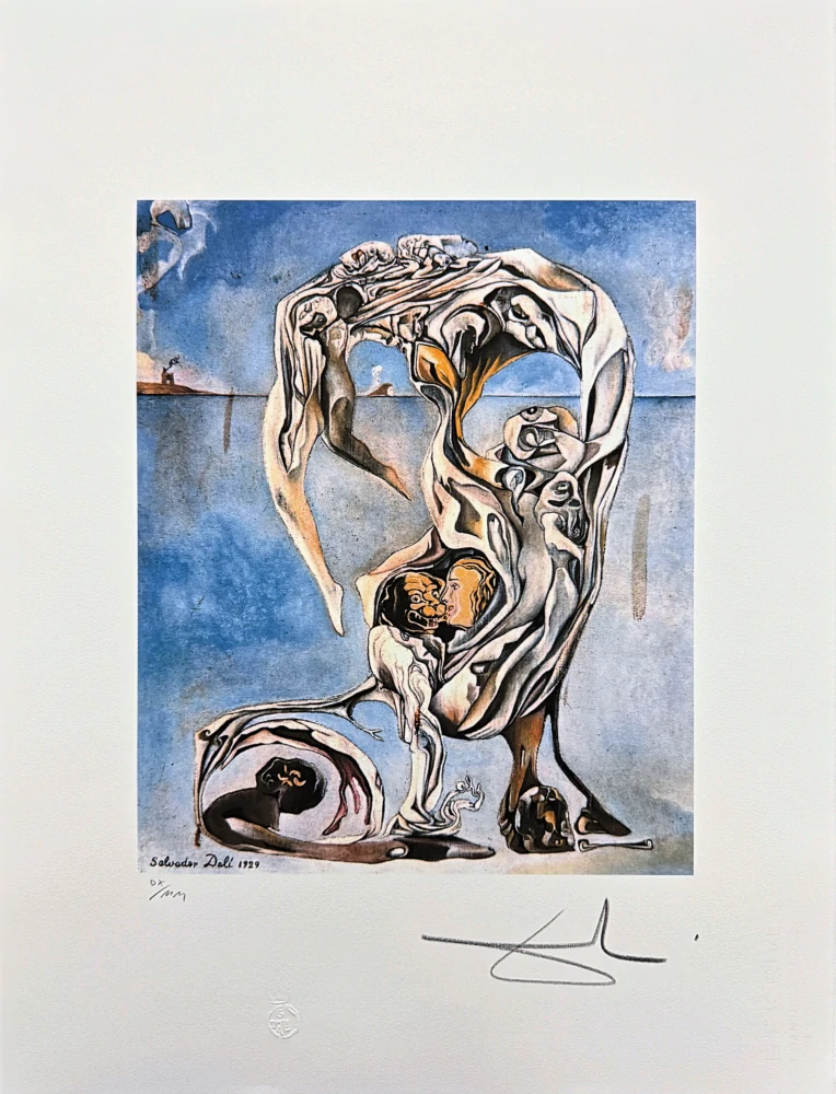 Salvador Dalí - Tristan e Isolda - signováno, limitovaná edice, 50x66cm