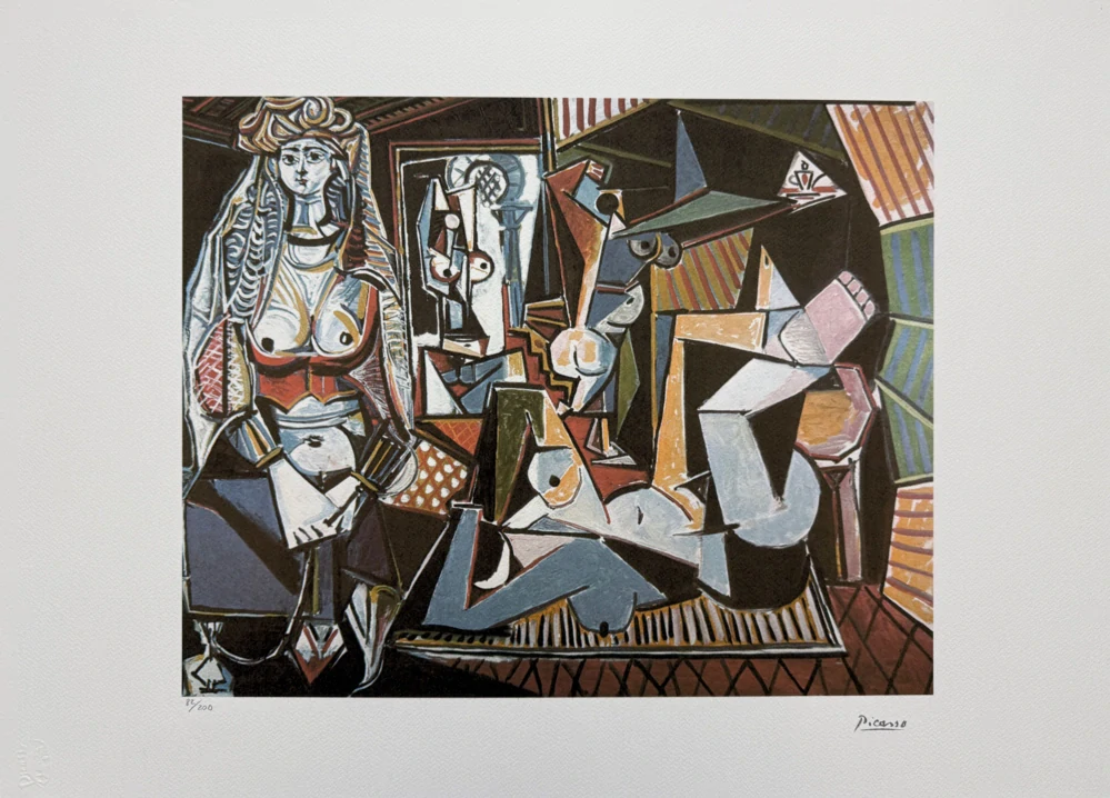Pablo Picasso - The Studio at la Californie 82/200 - signováno, s certifikátem, 70x50 cm