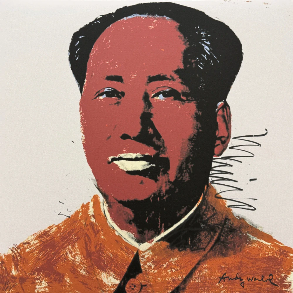 Andy Warhol - Mao Ce Tung IV x/2400 - 60x60 cm, limitovaná edice CMOA s certifikátem