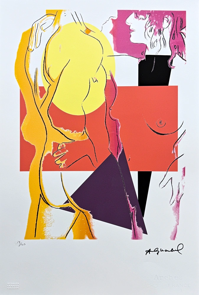Andy Warhol - Love II x/100 - edice Leo Castelli s certifikátem