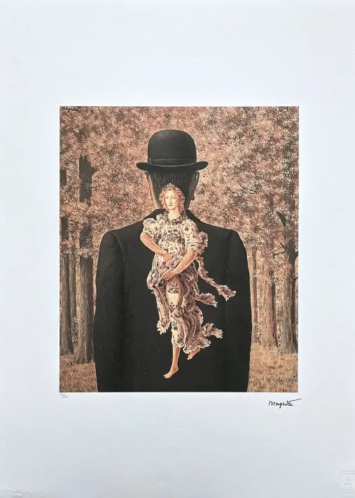 René Magritte - Le Bouquet tout fait 60/100 - limitovaná edice, 50x70cm