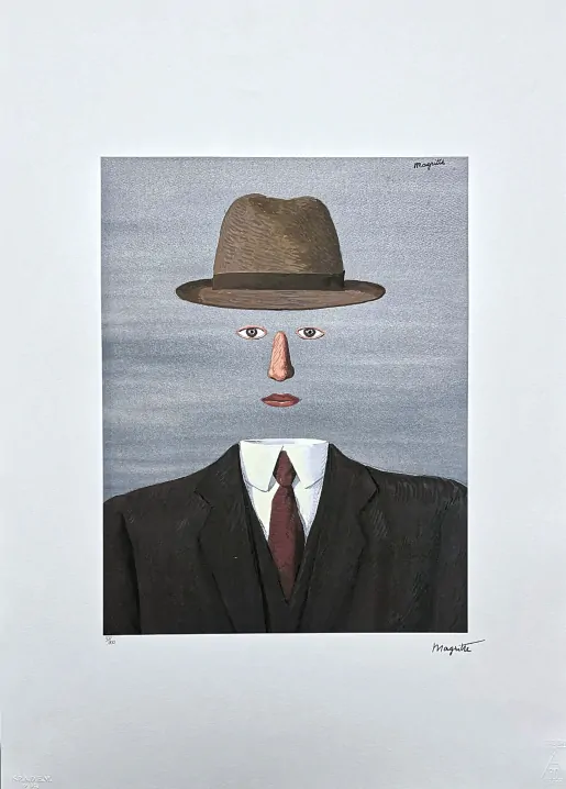 René Magritte - Paysage de Baucis 37/100 - limitovaná edice, 50x70cm