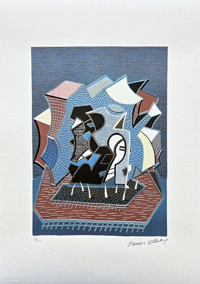 David Hockney - Tres 56/200 - limitovaná edice, s certifikátem, 35x50 cm