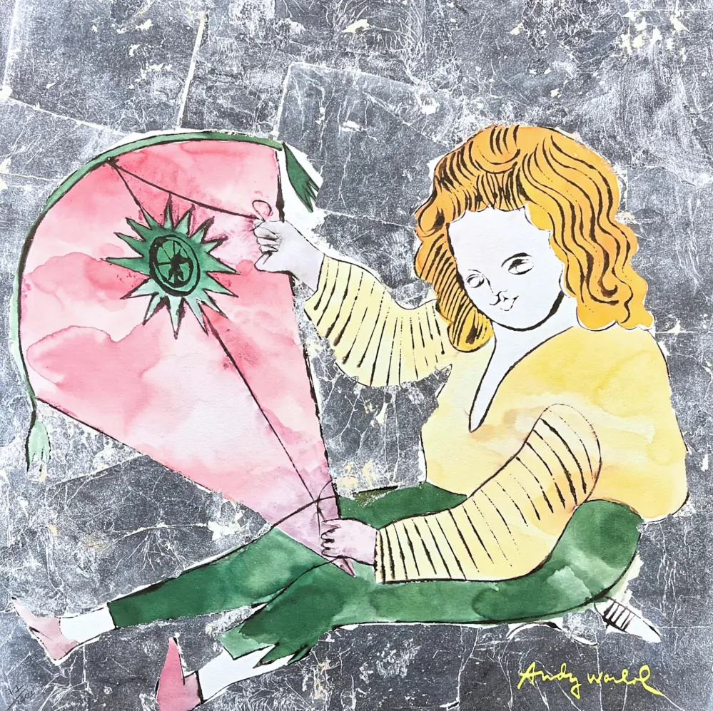 Andy Warhol - Blonde Girl 77/2400 - 60x60 cm, limitovaná edice CMOA s certifikátem