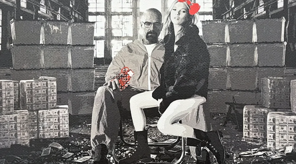 Death NYC - Breaking Bad - Death NYC - Marlboro Porsche - limitovaná edice s certifikátem, 32x45cm