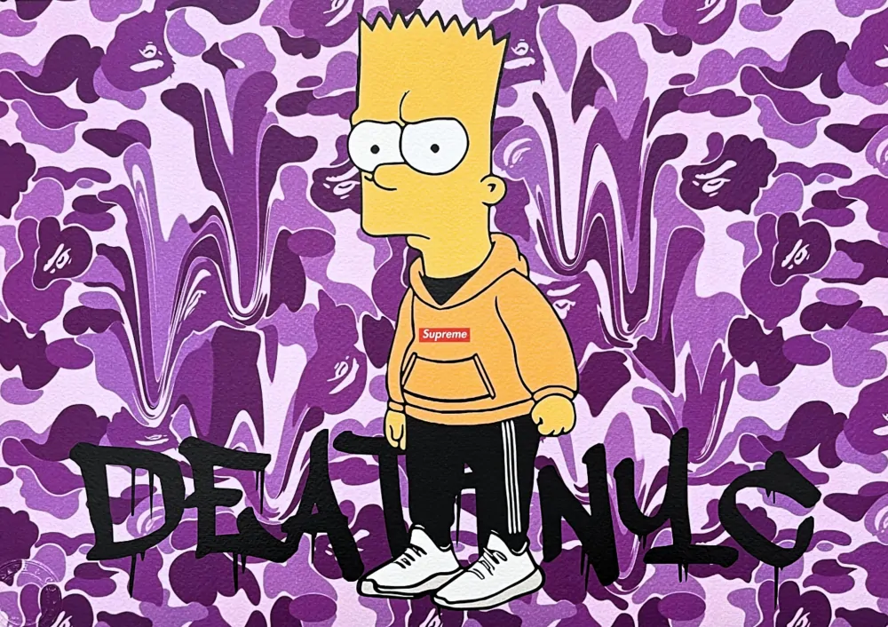 Death NYC - Bart Simpson - limitovaná edice s certifikátem