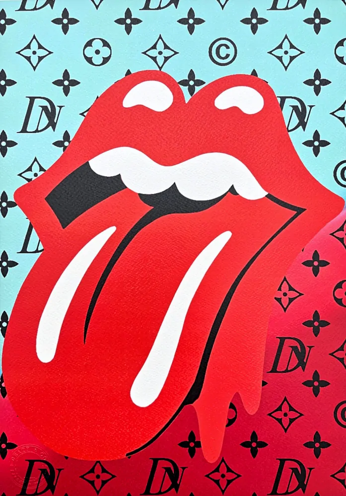 Death NYC - The Kiss - limitovaná edice s certifikátem, 32x45cm