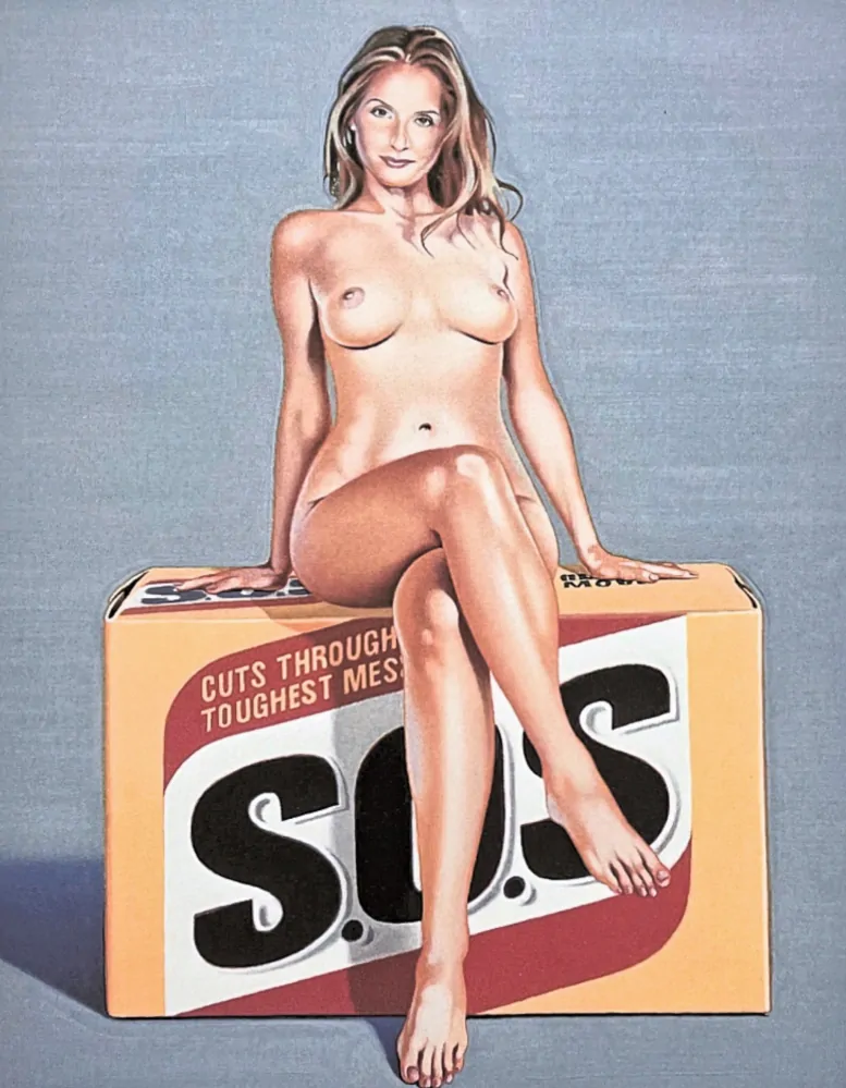 Mel Ramos - Sos Judy 115/500 - limitovaná edice, 38x57 cm 