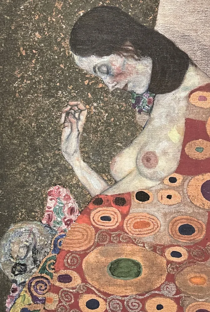 Gustav Klimt - Espoire II 120/200 - signováno, s certifikátem, 50x70 cm