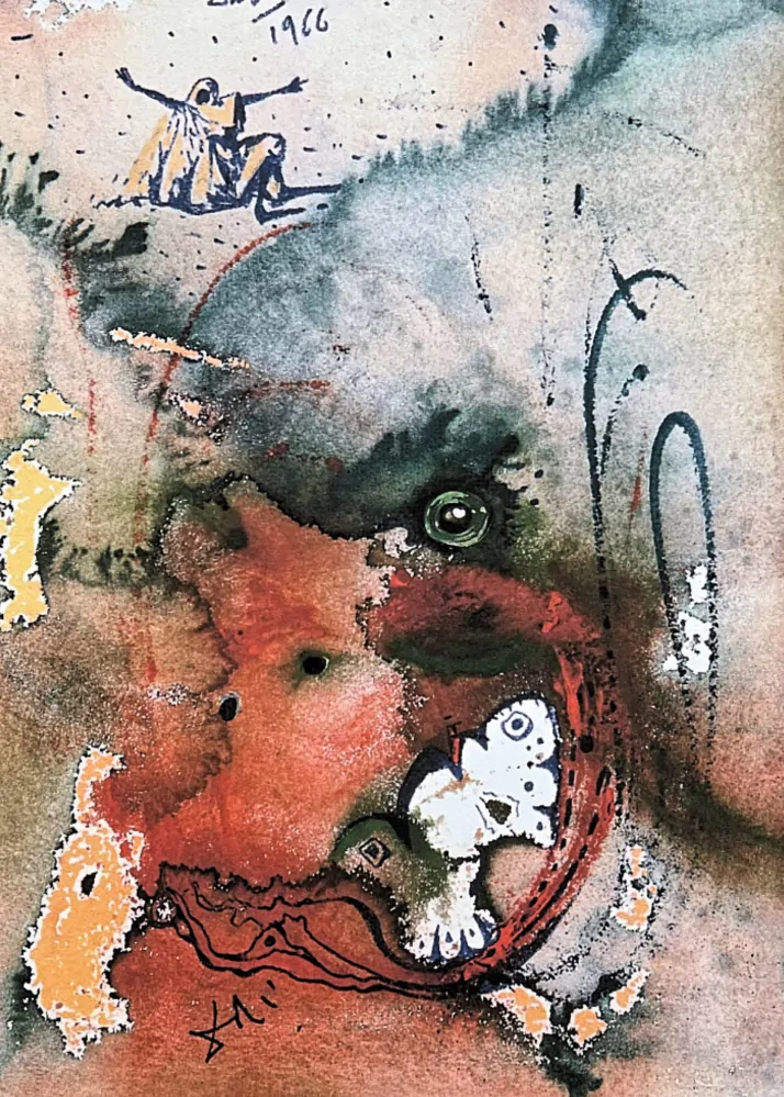 Salvador Dalí - Les mille et une nuits - signováno, limitovaná edice, 50x66cm