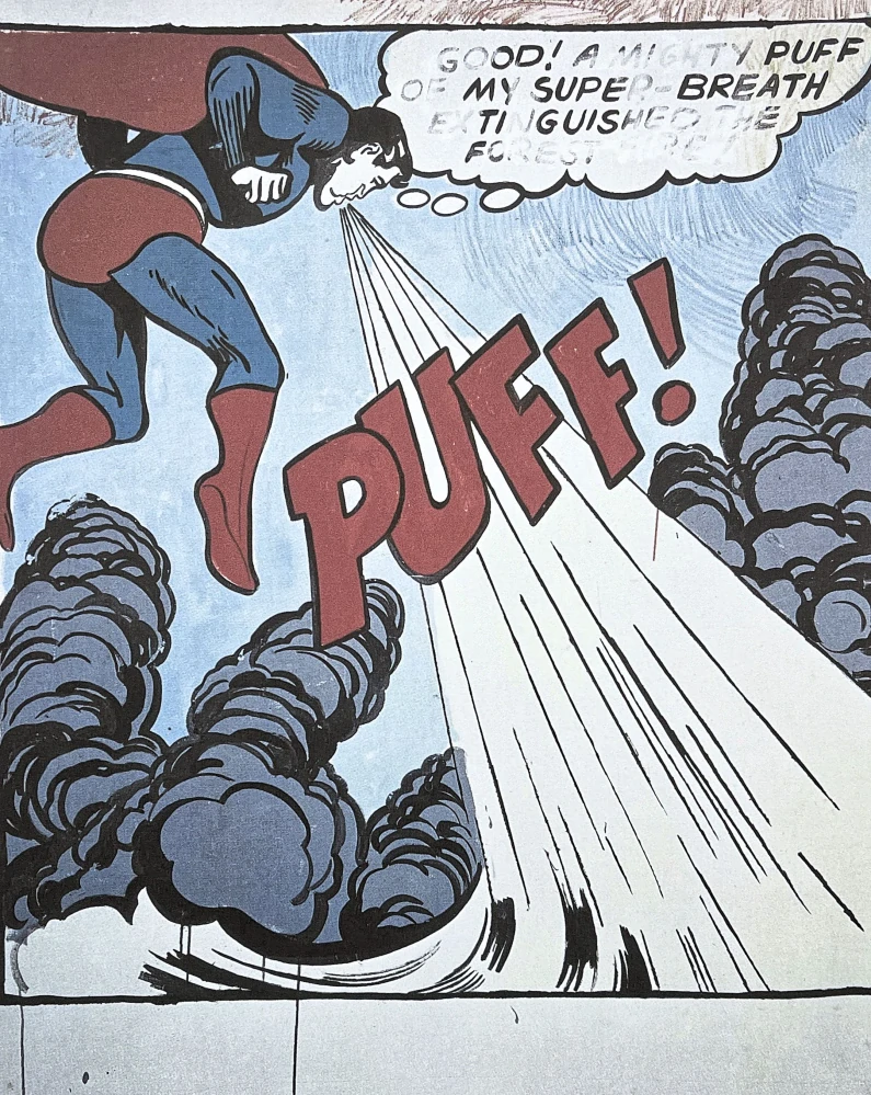 Andy Warhol - Superman 38/100 - edice Leo Castelli s certifikátem