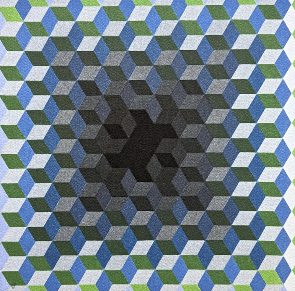 Victor Vasarely - ION 11 - limitovaná edice s certifikátem