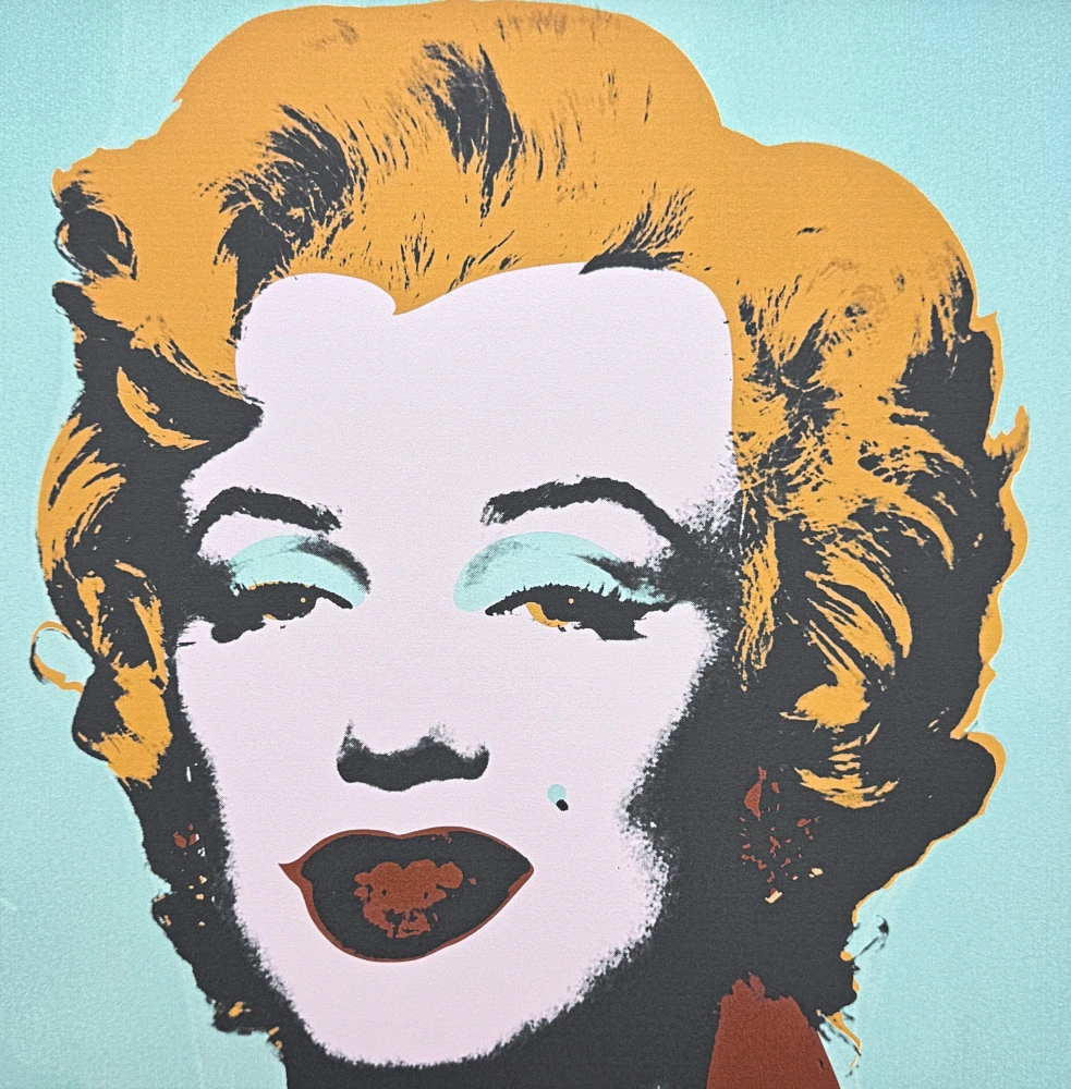 Andy Warhol - Marilyn Monroe světle zelená 42/100 - edice Leo Castelli s certifikátem