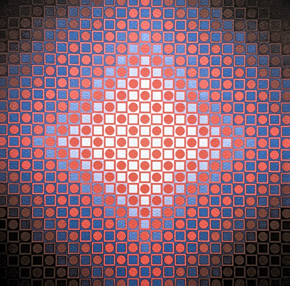 Victor Vasarely - Boglar - limitovaná edice s certifikátem