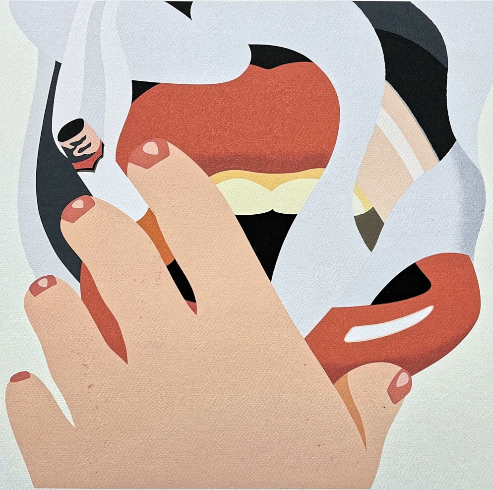 Tom Wesselmann - Smoker 1 - signováno, limitovaná edice 220/450
