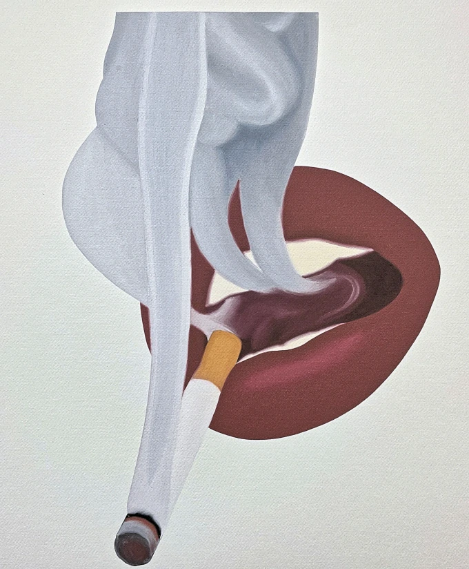 Tom Wesselmann - Smoker II - signováno, limitovaná edice x/450