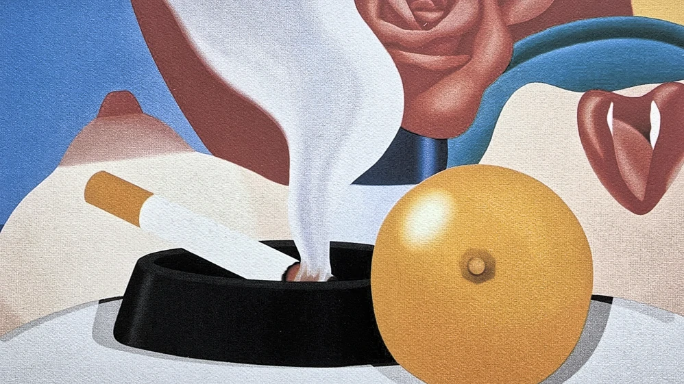 Tom Wesselmann - Cigarette II - signováno, limitovaná edice x/450