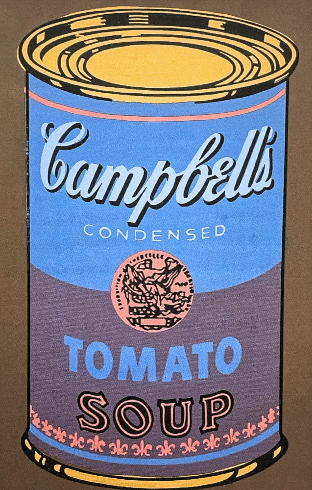 Andy Warhol - Campbell's Soup Tomato Soup 48/100 - edice Leo Castelli s certifikátem