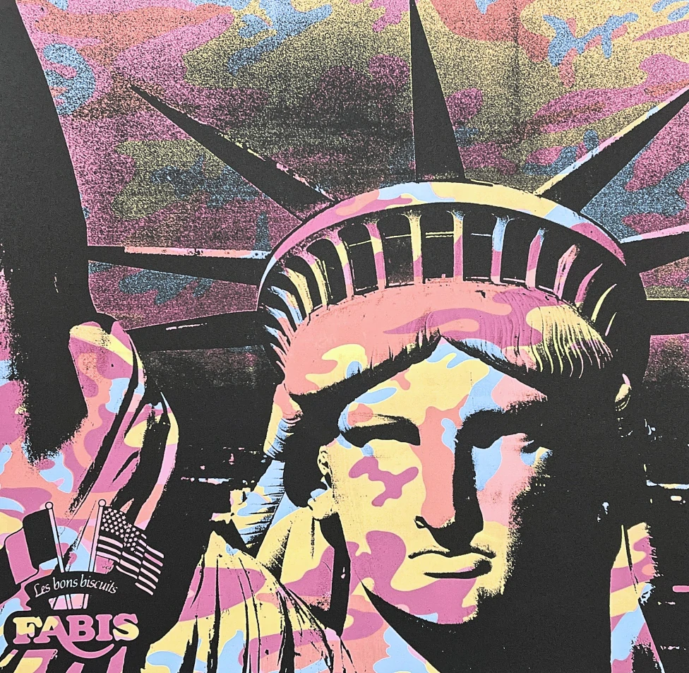 Andy Warhol - Statue of Liberty x/100 - edice Leo Castelli s certifikátem