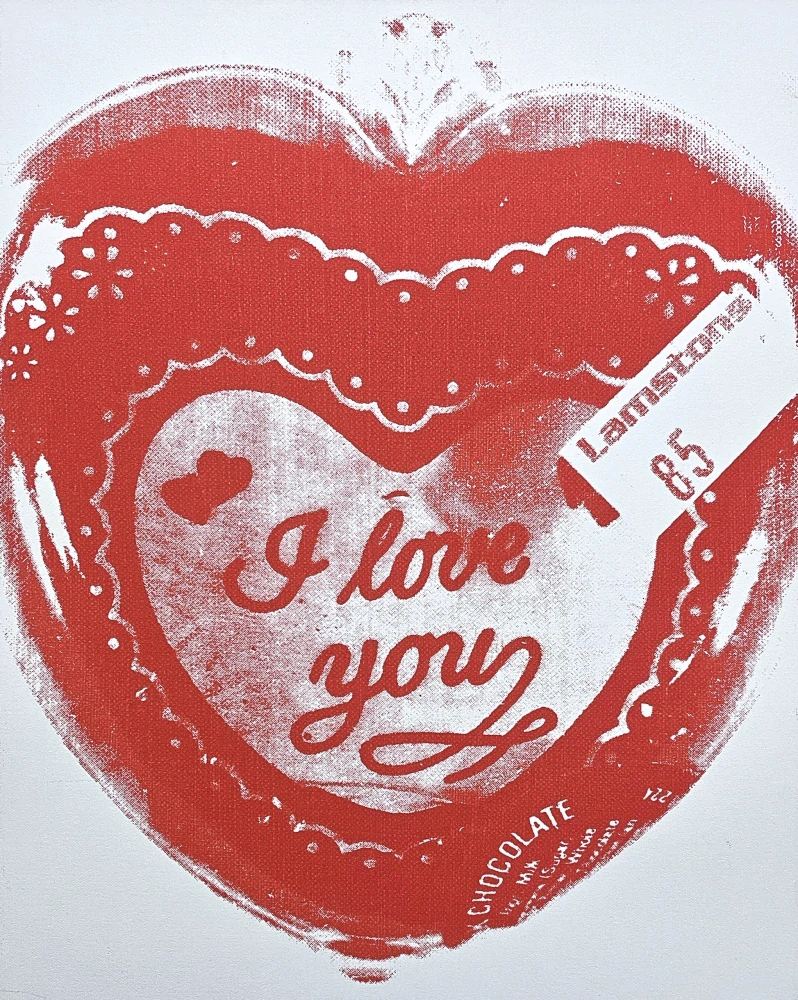 Andy Warhol - I love you 20/100 - edice Leo Castelli s certifikátem