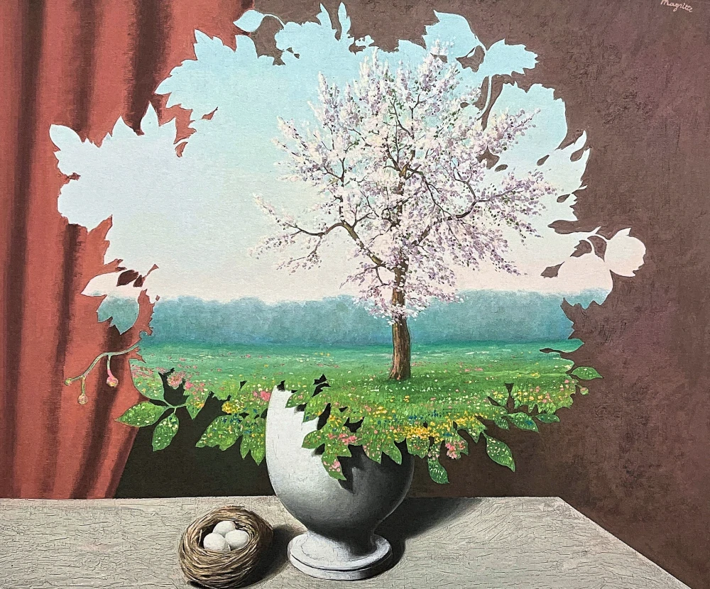 René Magritte - Le Plagiat x/100 - limitovaná edice, 50x70cm