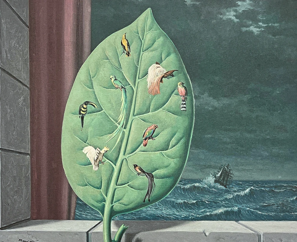 René Magritte - Le Rendez-Vous 81/100 - limitovaná edice, 50x70cm