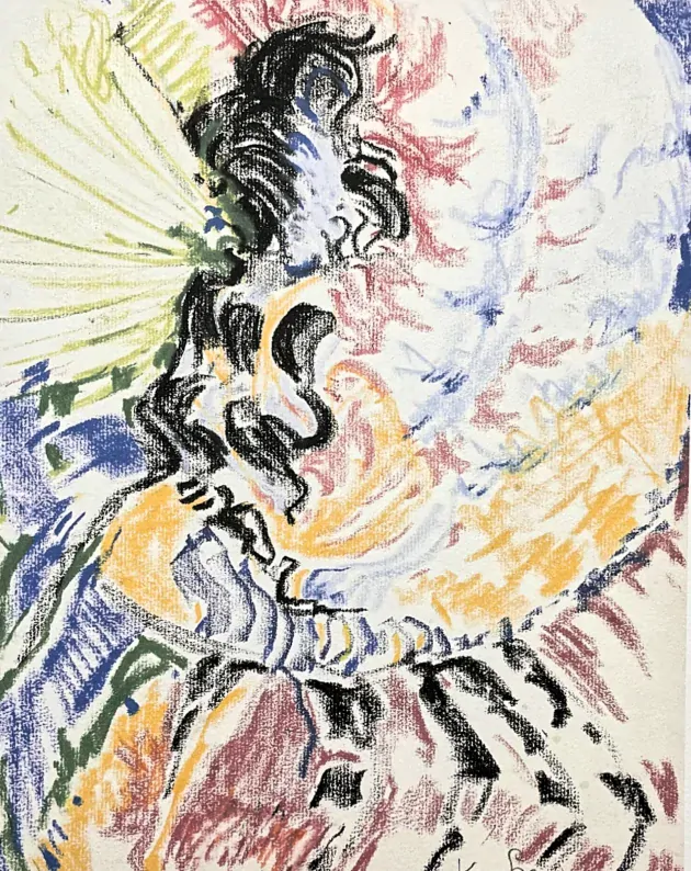 František Kupka - Kompozice 58/350 - limitovaná edice s certifikátem, 50x70cm