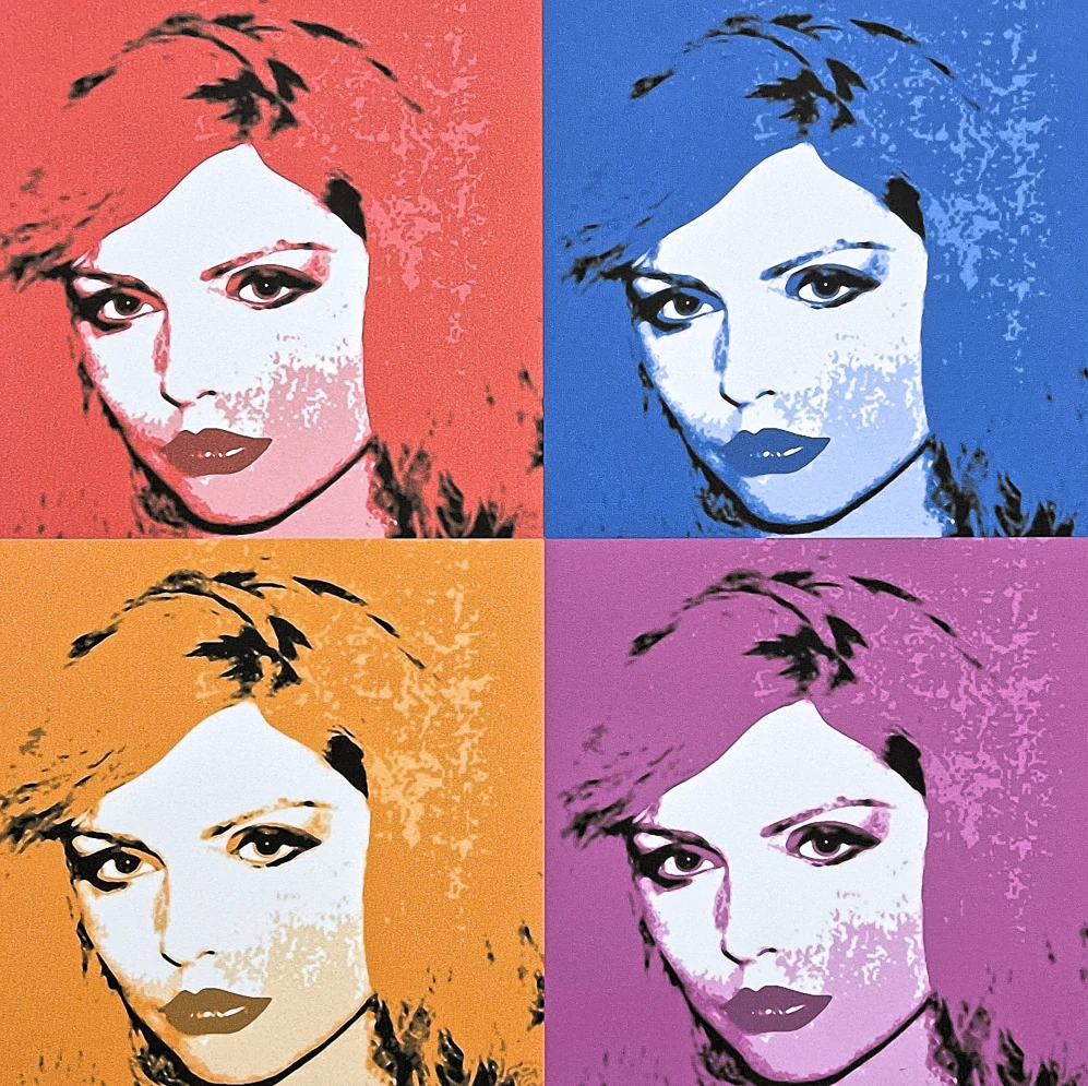 Andy Warhol - 4x Debbie Harry x/100 - edice Leo Castelli s certifikátem