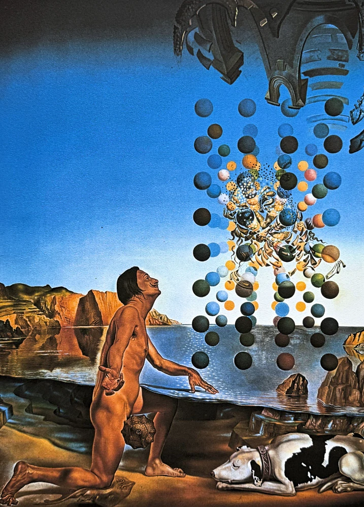 Salvador Dalí - Dali Nude - signováno, limitovaná edice, 50x66cm