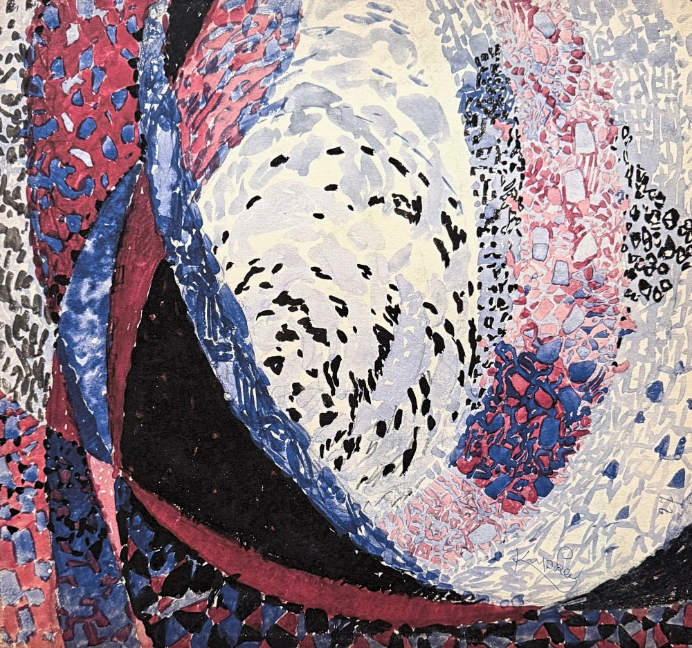 František Kupka - Abstraktní plány 27/350 - limitovaná edice s certifikátem, 50x70cm