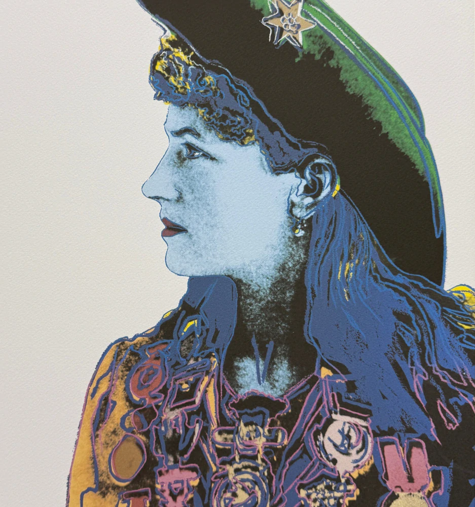Andy Warhol - Annie Oakley 78/500 - signováno, 50x50cm, limitovaná edice CMOA s certifikátem